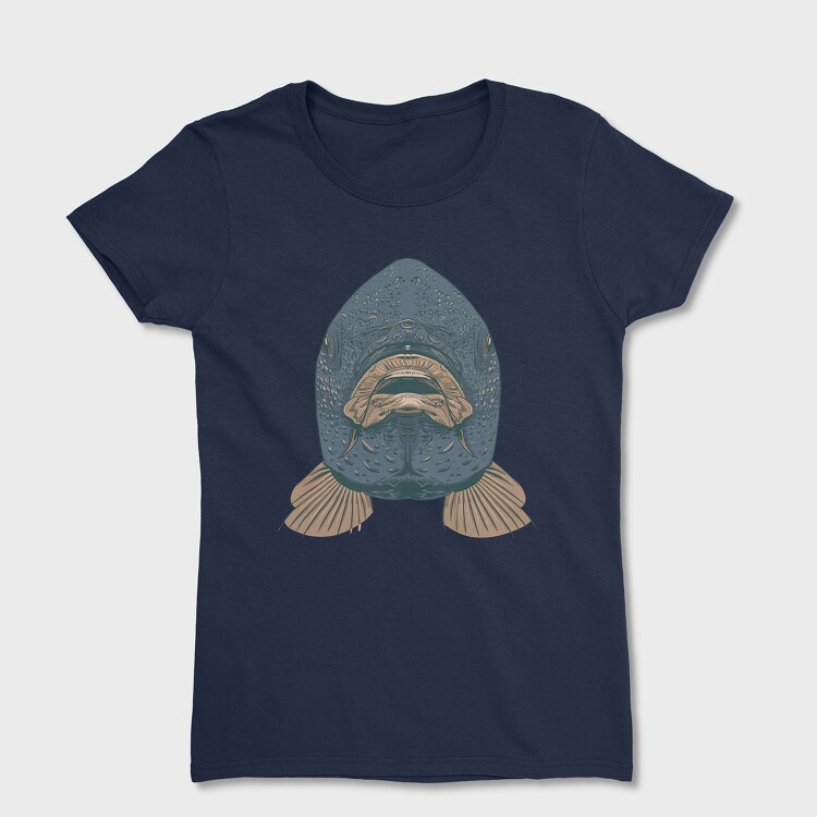 Fish Facecarp, Women's T-Shirt