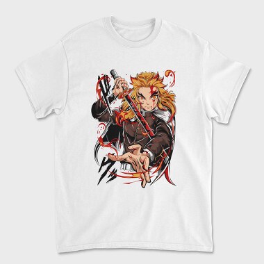 Kyojuro Rengoku Ex, Унисекс Мъжка Тениска
