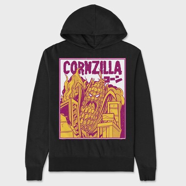 Corn Zilla, Unisex Men's Hoodie