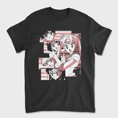 Sailor Mars, Унисекс Мъжка Тениска