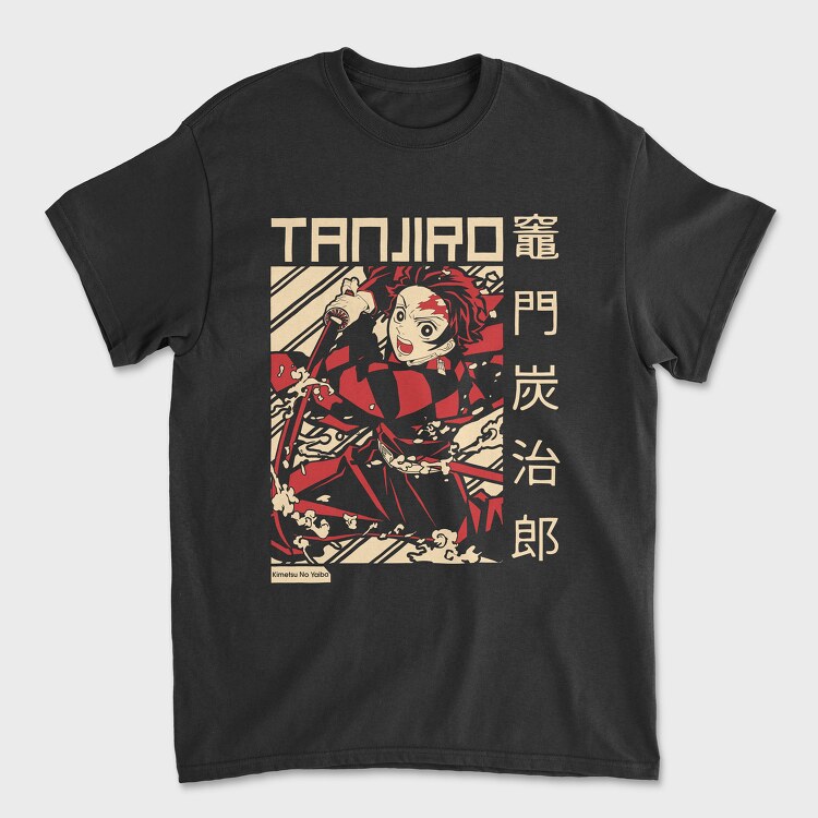 Tanjiro, Унисекс Мъжка Тениска