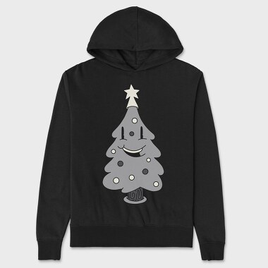 Christmas Tree Retro, Унисекс Мъжко Суичър