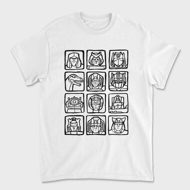 Transformers Characters, Унисекс Мъжка Тениска