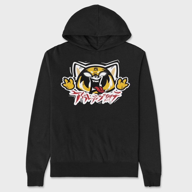 Aggretsuko, Унисекс Мъжко Суичър