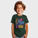 Lama In The Car, Kids' T-Shirt