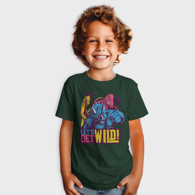 Lama In The Car, Kids' T-Shirt