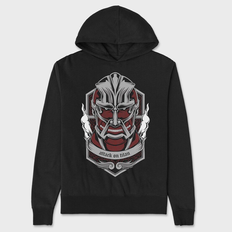 Attack on Titan 3, Unisex Men's Hoodie