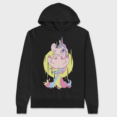 Unicorn Fly, Unisex Men's Hoodie