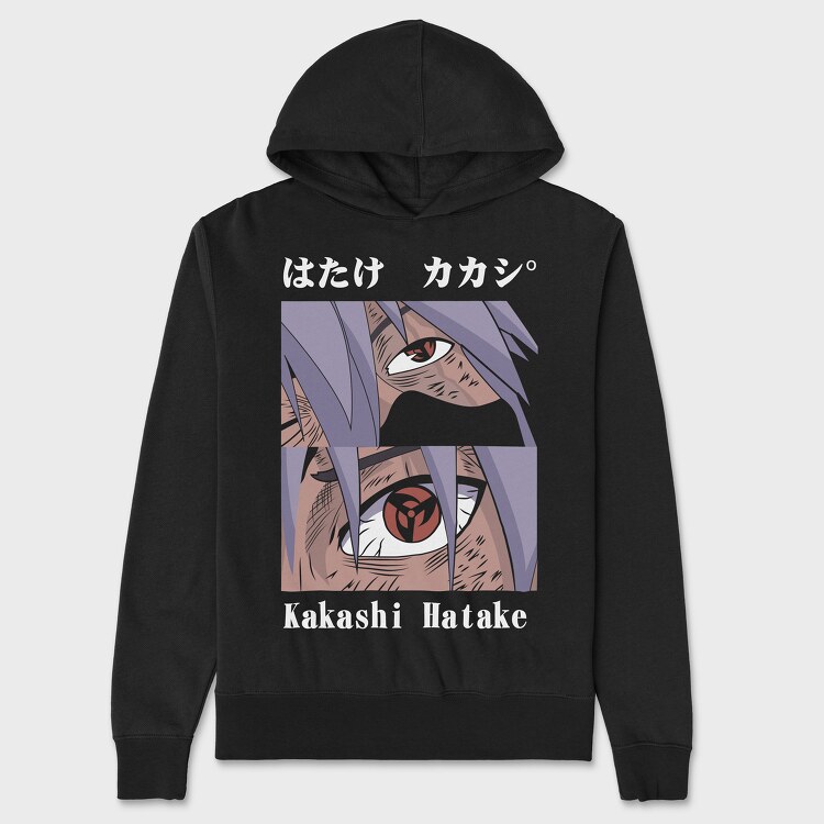 Kakashi Hatake, Unisex Men's Hoodie