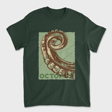 Octopus, Unisex Men's T-Shirt
