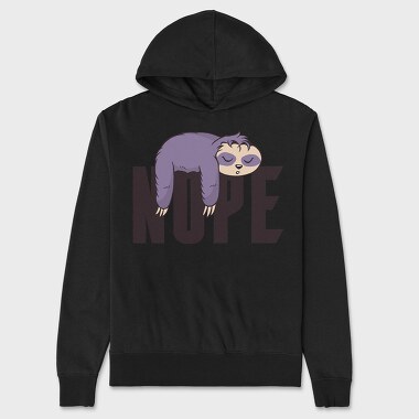 Nope, Unisex Men's Hoodie