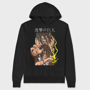 Attack on Titan 8, Unisex Men's Hoodie