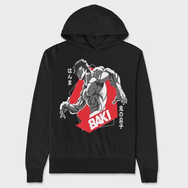 Baki 9, Unisex Men's Hoodie