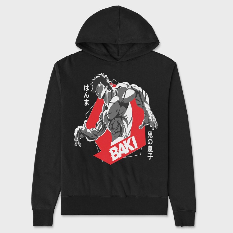 Baki 9, Unisex Men's Hoodie