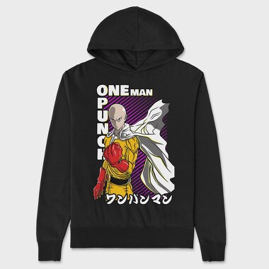 One Punch Man, Unisex Men's Hoodie