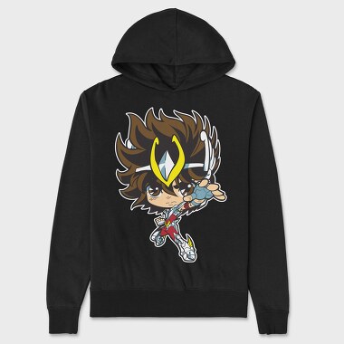 Funko Anime Saint Seiya Knights of the Zodiac, Unisex Men's Hoodie
