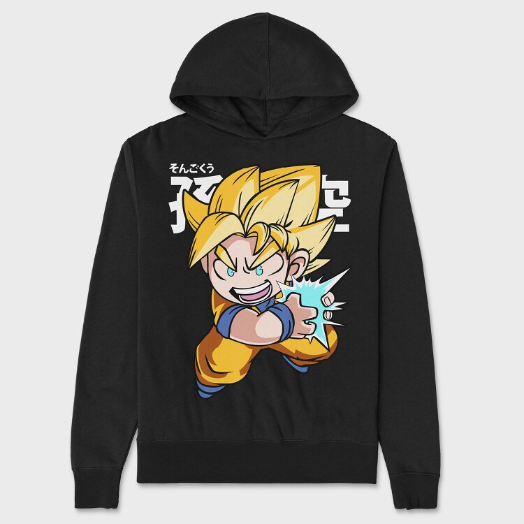 Funko Anime Son Goku Dragon Ball Z, Унисекс Мъжко Суичър