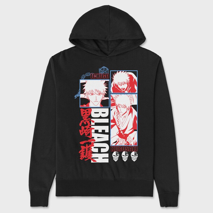 Bleach 2, Unisex Men's Hoodie