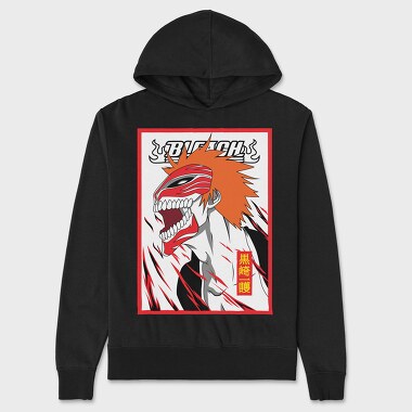 Bleach 4, Unisex Men's Hoodie