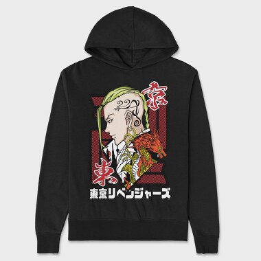 Tokyo Revengers 12, Unisex Men's Hoodie