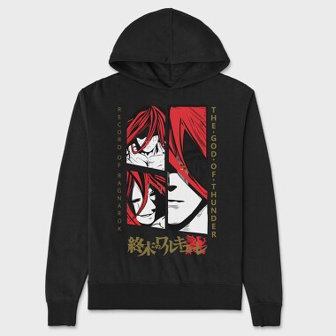 Record of Ragnarok 4, Unisex Men's Hoodie