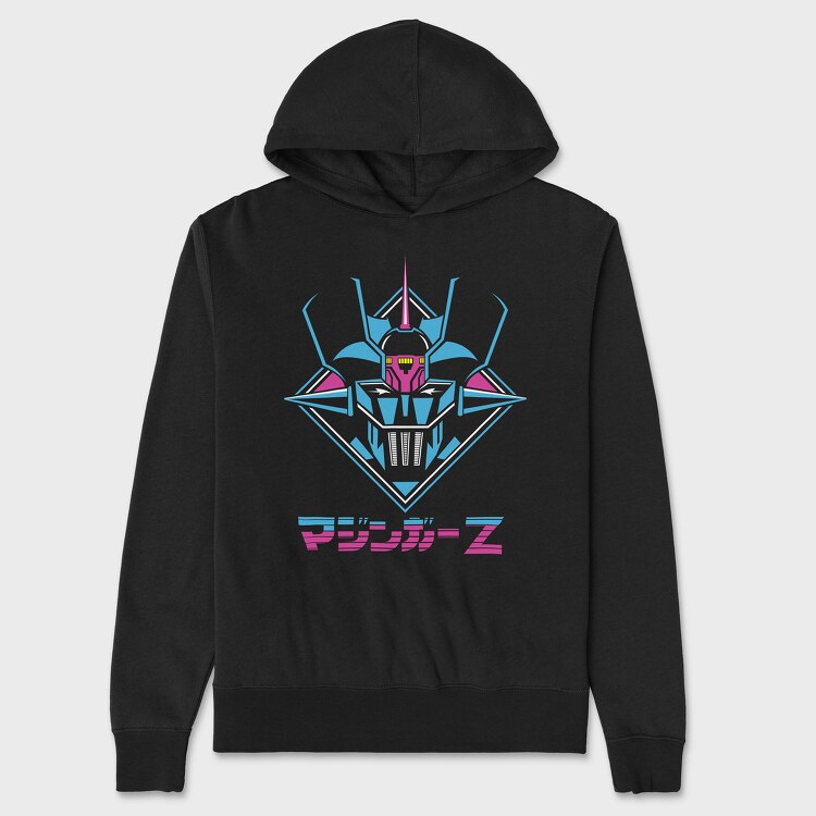Retro Mazinger Z, Унисекс Мъжко Суичър