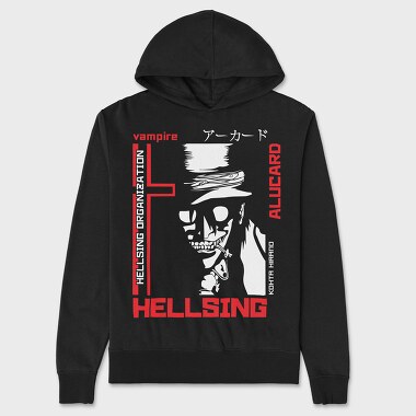 Hellsing 6, Unisex Men's Hoodie
