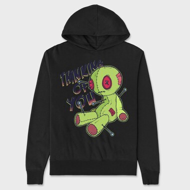 Voodoo Doll, Unisex Men's Hoodie