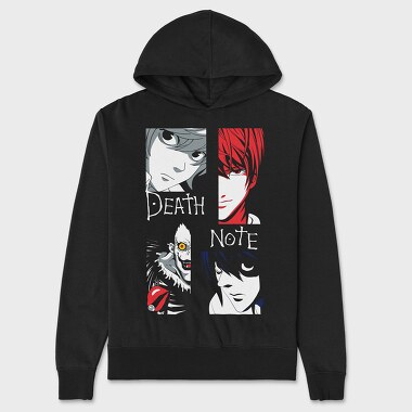 Death Note 4, Unisex Men's Hoodie