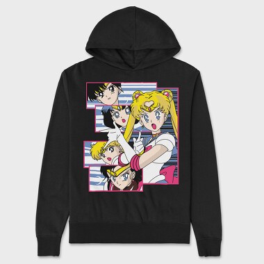 Sailor Moon 12, Unisex Men's Hoodie