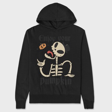 Eat Your Pumpkin, Unisex Men's Hoodie