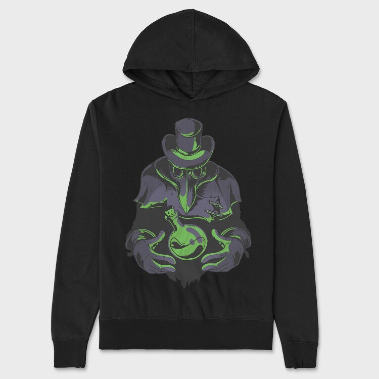 Plague Doctor Alchemy, Unisex Men's Hoodie