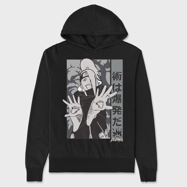 Deidara, Unisex Men's Hoodie
