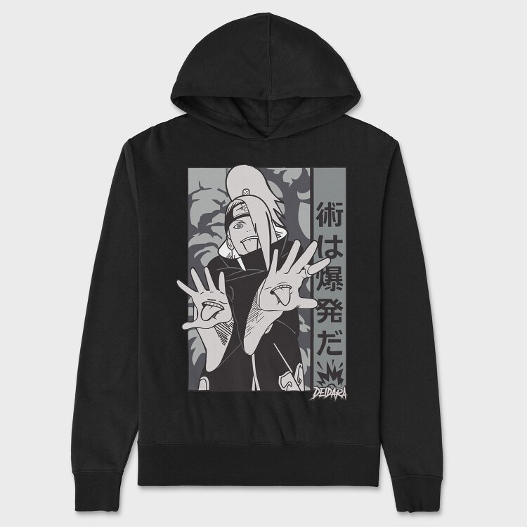 Deidara, Unisex Men's Hoodie