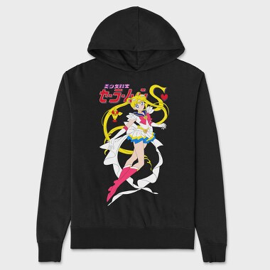 Sailor Moon 2, Unisex Men's Hoodie