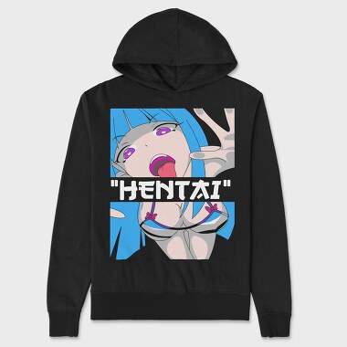 Hentai 4, Unisex Men's Hoodie