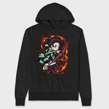 Demon Slayer 17, Unisex Men's Hoodie