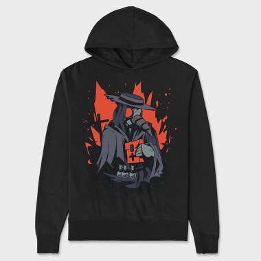 Plague Doctor, Unisex Men's Hoodie