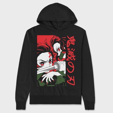 Demon Slayer 2, Unisex Men's Hoodie