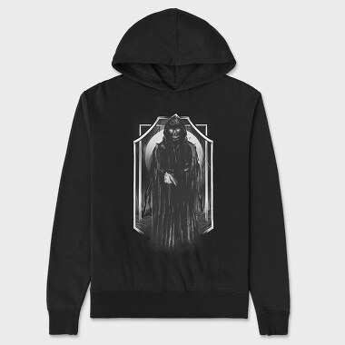 Death Monochrome, Unisex Men's Hoodie
