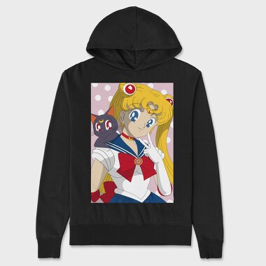 Sailor Moon 3, Unisex Men's Hoodie