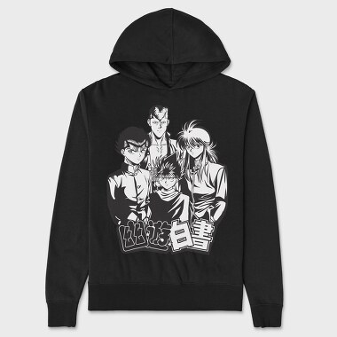 Yu Yu Hakusho 6, Unisex Men's Hoodie