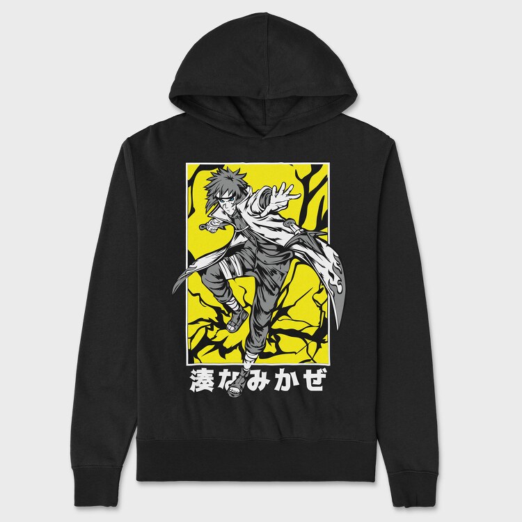 Naruto 3, Unisex Men's Hoodie