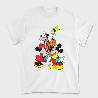 Cartoon Retro Disney 6, Unisex Men's T-Shirt