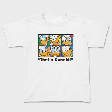 Cartoon Retro Donald Duck 1, Детска Тениска