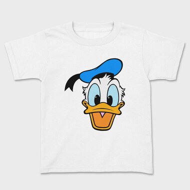Cartoon Retro Donald Duck 6, Kids' T-Shirt