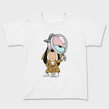 Cartoon Retro Droopy 4, Kids' T-Shirt