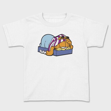 Cartoon Retro Garfield 1, Kids' T-Shirt