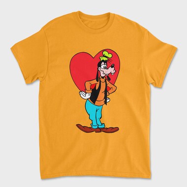 Cartoon Retro Goofy 2, Unisex Men's T-Shirt