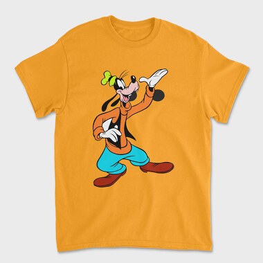 Cartoon Retro Goofy 4, Unisex Men's T-Shirt
